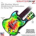 Tie Dye WraptorSkinz TM Skin fits All PS2 SG Guitars Controllers (GUITAR NOT INCLUDED)s