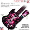 Lightning Pink WraptorSkinz TM Skin fits All PS2 SG Guitars Controllers (GUITAR NOT INCLUDED)s