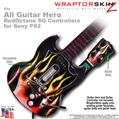 Metal Flames WraptorSkinz TM Skin fits All PS2 SG Guitars Controllers (GUITAR NOT INCLUDED)s