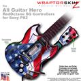 Ole Glory WraptorSkinz TM Skin fits All PS2 SG Guitars Controllers (GUITAR NOT INCLUDED)s