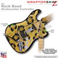 Leopard Skin fits Rock Band Stratocaster Guitar for Nintendo Wii, XBOX 360, PS2 & PS3 (GUITAR NOT INCLUDED)
