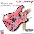 Stardust Pink WraptorSkinz  Skin fits Rock Band Stratocaster Guitar for Nintendo Wii, XBOX 360, PS2 & PS3 (GUITAR NOT INCLUDED)