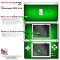 Nintendo DS Lite Skin Colorburst Green WraptorSkinz Kit by TuneTattooz