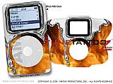 Chrome Drip On Fire iPod Tune Tattoo Kit (fits 4th Gen iPods)