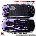 Metal Flames Purple WraptorSkinz  Decal Style Skin fits Sony PSP Slim (PSP 2000)