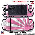 Rising Sun Pink WraptorSkinz  Decal Style Skin fits Sony PSP Slim (PSP 2000)