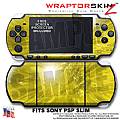 Stardust Yellow WraptorSkinz  Decal Style Skin fits Sony PSP Slim (PSP 2000)