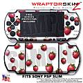 Strawberries on White WraptorSkinz  Decal Style Skin fits Sony PSP Slim (PSP 2000)