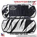 Zebra Stripes WraptorSkinz  Decal Style Skin fits Sony PSP Slim (PSP 2000)