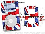 Union Jack 01 iPod Tune Tattoo Kit (fits 4th Gen iPods)