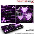 DJ Hero Skin Radioactive Purple fits Nintendo Wii DJ Heros
