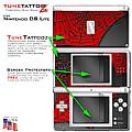 Nintendo DS Lite Skin Spider Web WraptorSkinz Kit by TuneTattooz