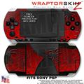 Sony PSP Skin - Spider Web WraptorSkinz Kit 