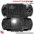 Sony PSP Skin - Stardust Black WraptorSkinz Kit 