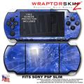 Stardust Blue WraptorSkinz  Decal Style Skin fits Sony PSP Slim (PSP 2000)