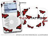 Butterflies Blue iPod Tune Tattoo Kit (fits 4th Gen iPods)