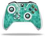 WraptorSkinz Decal Skin Wrap Set works with 2016 and newer XBOX One S / X Controller Triangle Mosaic Seafoam Green (CONTROLLER NOT INCLUDED)