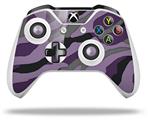WraptorSkinz Decal Skin Wrap Set works with 2016 and newer XBOX One S / X Controller Camouflage Purple (CONTROLLER NOT INCLUDED)