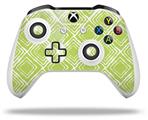 WraptorSkinz Decal Skin Wrap Set works with 2016 and newer XBOX One S / X Controller Wavey Sage Green (CONTROLLER NOT INCLUDED)