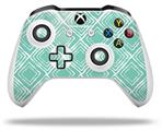 WraptorSkinz Decal Skin Wrap Set works with 2016 and newer XBOX One S / X Controller Wavey Seafoam Green (CONTROLLER NOT INCLUDED)