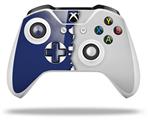 WraptorSkinz Decal Skin Wrap Set works with 2016 and newer XBOX One S / X Controller Ripped Colors Blue Gray (CONTROLLER NOT INCLUDED)