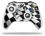 WraptorSkinz Decal Skin Wrap Set works with 2016 and newer XBOX One S / X Controller Checkered Racing Flag (CONTROLLER NOT INCLUDED)