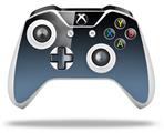 WraptorSkinz Decal Skin Wrap Set works with 2016 and newer XBOX One S / X Controller Smooth Fades Blue Dust Black (CONTROLLER NOT INCLUDED)