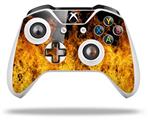 WraptorSkinz Decal Skin Wrap Set works with 2016 and newer XBOX One S / X Controller Open Fire (CONTROLLER NOT INCLUDED)