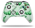 WraptorSkinz Decal Skin Wrap Set works with 2016 and newer XBOX One S / X Controller Petals Green (CONTROLLER NOT INCLUDED)