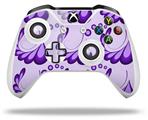 WraptorSkinz Decal Skin Wrap Set works with 2016 and newer XBOX One S / X Controller Petals Purple (CONTROLLER NOT INCLUDED)