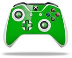 WraptorSkinz Decal Skin Wrap Set works with 2016 and newer XBOX One S / X Controller Solids Collection Green (CONTROLLER NOT INCLUDED)