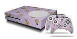 WraptorSkinz Decal Skin Wrap Set works with 2016 and newer XBOX One S Console and 2 Controllers Anchors Away Lavender