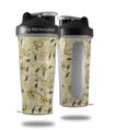Skin Decal Wrap works with Blender Bottle 28oz Flowers and Berries Yellow (BOTTLE NOT INCLUDED)
