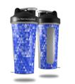 Skin Decal Wrap works with Blender Bottle 28oz Triangle Mosaic Blue (BOTTLE NOT INCLUDED)