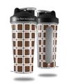 Skin Decal Wrap works with Blender Bottle 28oz Squared Chocolate Brown (BOTTLE NOT INCLUDED)