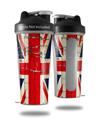 Skin Decal Wrap works with Blender Bottle 28oz Painted Faded and Cracked Union Jack British Flag (BOTTLE NOT INCLUDED)