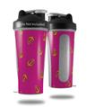 Skin Decal Wrap works with Blender Bottle 28oz Anchors Away Fuschia Hot Pink (BOTTLE NOT INCLUDED)