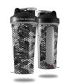 Skin Decal Wrap works with Blender Bottle 28oz HEX Mesh Camo 01 Gray (BOTTLE NOT INCLUDED)