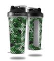 Skin Decal Wrap works with Blender Bottle 28oz HEX Mesh Camo 01 Green (BOTTLE NOT INCLUDED)