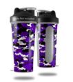 Skin Decal Wrap works with Blender Bottle 28oz WraptorCamo Digital Camo Purple (BOTTLE NOT INCLUDED)