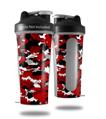 Skin Decal Wrap works with Blender Bottle 28oz WraptorCamo Digital Camo Red (BOTTLE NOT INCLUDED)