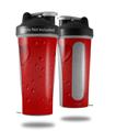 Skin Decal Wrap works with Blender Bottle 28oz Raining Red (BOTTLE NOT INCLUDED)
