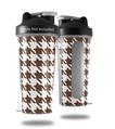 Skin Decal Wrap works with Blender Bottle 28oz Houndstooth Chocolate Brown (BOTTLE NOT INCLUDED)