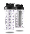 Skin Decal Wrap works with Blender Bottle 28oz Pastel Butterflies Purple on White (BOTTLE NOT INCLUDED)