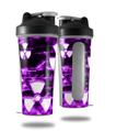 Skin Decal Wrap works with Blender Bottle 28oz Radioactive Purple (BOTTLE NOT INCLUDED)