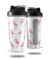 Skin Decal Wrap works with Blender Bottle 28oz Flamingos on White (BOTTLE NOT INCLUDED)