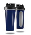 Skin Decal Wrap works with Blender Bottle 28oz Solids Collection Navy Blue (BOTTLE NOT INCLUDED)