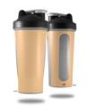 Skin Decal Wrap works with Blender Bottle 28oz Solids Collection Peach (BOTTLE NOT INCLUDED)