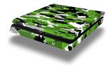 Vinyl Decal Skin Wrap compatible with Sony PlayStation 4 Slim Console WraptorCamo Digital Camo Green (PS4 NOT INCLUDED)