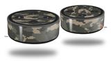 Skin Wrap Decal Set 2 Pack for Amazon Echo Dot 2 - WraptorCamo Digital Camo Combat (2nd Generation ONLY - Echo NOT INCLUDED)